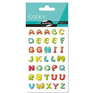 Maildor Cooky Stickervel, Verjaardag - Alfabet