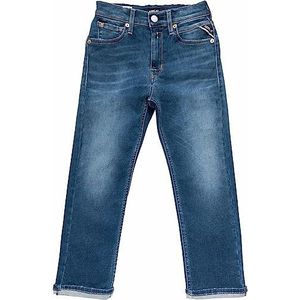 Replay Jongens Jeans Thad Boyfriend-Fit Hyperflex met stretch, blauw (Dark Blue 007), 12 jaar, 007, donkerblauw, 12 Jaar