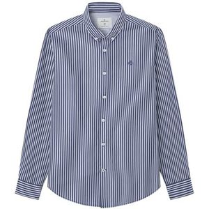 Springfield Herenhemd, marineblauw, maat L