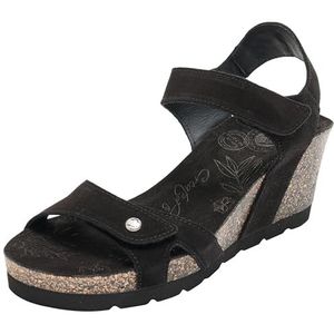 Panama Jack Vila Wedge Sandaal voor dames, B21, 39 EU, B21, 39 EU