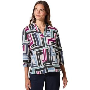 CECIL - Damesblouse - Grafisch Patroon - Lichtgewicht Katoen - Losse Pasvorm