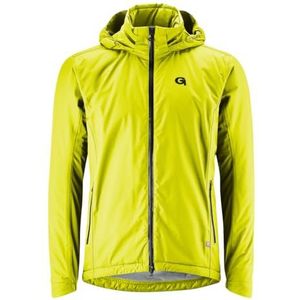 Heren - Regenjack - Neongeel - 100% Polyester - Wind- en Waterdicht