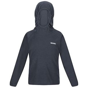 Regatta Unisex Loco Hoody Sweater, India Grey/Black, 9 jaar
