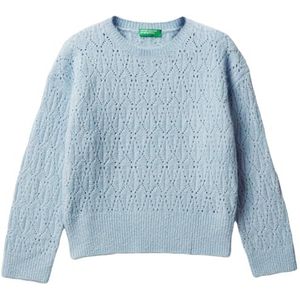 United Colors of Benetton Shirt G/C M/L, Blauw, 120 cm