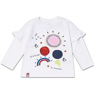 Tuc Tuc Lang T-shirt voor meisjes, wit, Wit, 6 Jaren