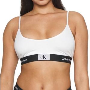 Calvin Klein damesbralette-bh zachte cups, wit (wit), XS