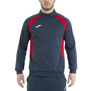 Joma Champion III Heren Sweatshirt, 100019.306.6XS, Bleu marine/rouge - 306, 6XS