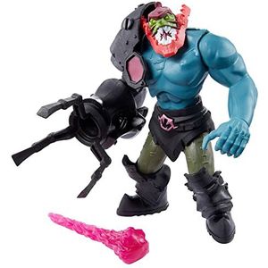 ​He-Man en The Masters of the Universe Trap Jaw Actiefiguur met krachtige aanvalsbeweging en accessoire, geïnspireerd op de MOTU Netflix Animatieserie, verzamelspeelgoed (14 cm) vanaf 4 jaar, HBL69