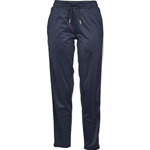 Urban Classics Dames Button Up Track Pants, damesbroek met hoog draagcomfort en drukknoopsluiting aan de zijkant, maten XS-5XL, verkrijgbaar in verschillende kleuren, Navy/lichtrose/wit., XS