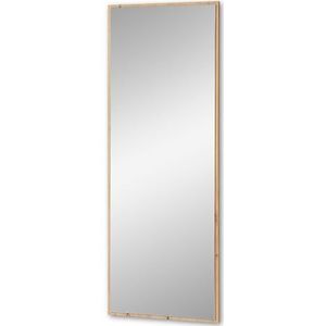 BARI Wandspiegel in Artisan eikenlook, FSC-gecertificeerd, rechthoekige spiegel voor hal en garderobe, 44 x 117 x 2 cm (b x h x d)