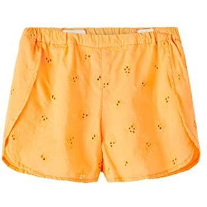 NAME IT Meisjes NKFHIMALOU Shorts, Mock Orange, 116, Mock Oranje, 116 cm