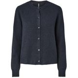 Pcmalou - Gebreid Vest - Regular Fit - Knoopsluiting - Gerecycled Polyester