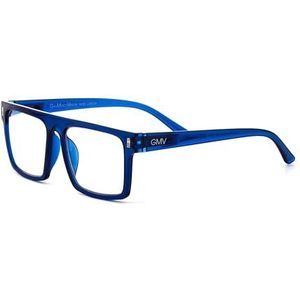 Gian Marco Venturi Reading Glasses, blauw, 53 mm, uniseks, Blauw, 53mm