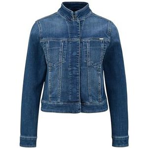 s.Oliver Schwarz LABEL Jeansjas met opstaande kraag, 57Z5, 34