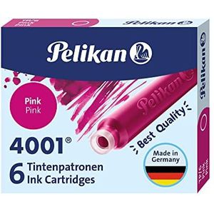 Pelikan 321075 Inktpatonen 4001 TP/6 roze