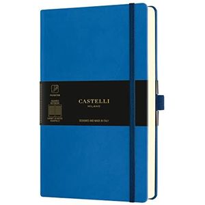 CARNET AQUARELA GRAND FORMAT QUADRILLE BLEU ROI