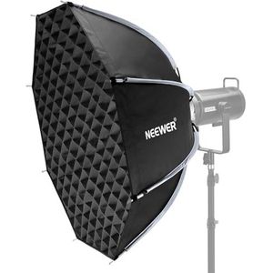 NEEWER 35""/90cm achthoekige softbox, Quick Release Bowens Mount Softbox met Honingraat Grid, Lichtdiffusers, Tas voor RGB CB60 CB60B CB200B MS60B MS60C MS150B S101-300W/400W Pro Vision 4 Q4, NS35P