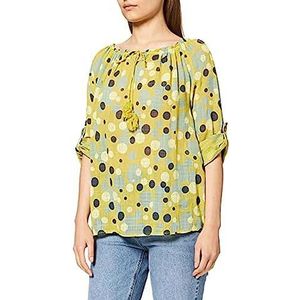 Bonateks, Dames Trlsc101612 Blouse, Citroen, 36 EU, geel, 36
