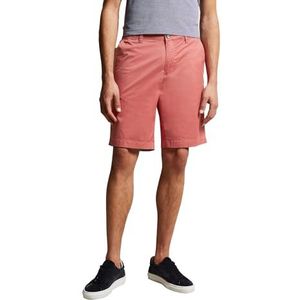 Bermuda - Abrikoos - Katoen - Normale Pasvorm