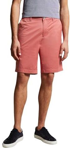 Bermuda - Abrikoos - Katoen - Normale Pasvorm