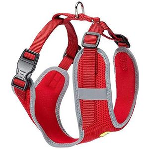 Ferplast Hondentuigje Nikita Nylon Rood 30-41 Cm