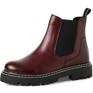 Marco Tozzi Chelsea 2-25491-43 Modieuze laarzen, Bordeaux Comb, 37 EU, Bordeaux Kam, 37 EU