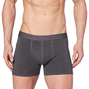 SELECTED HOMME Shdkris Trunk Noos Boxershorts voor heren, Medium grijs (grey melange), XXL