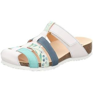 Think Julia duurzame slippers voor dames, bianco/combi 1000, 36 EU, bianco combi 1000, 36 EU