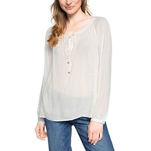 ESPRIT dames blouse, wit (off white 110), 40