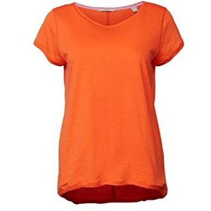 ESPRIT Dames 993EE1K312 T-shirt, 635/ORANGE RED, XXS, 635/oranje-rood, XXS