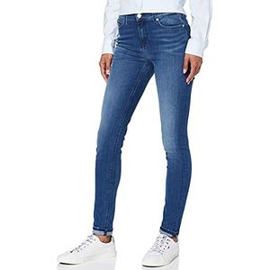 Tommy Jeans Dames Mid Rise Nora Skinny Jeans, Niceville Mid Stretch 916, 25W x 34L