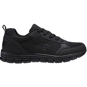 KangaROOS K-Free Beth Sneakers voor dames, Jet Black/Mono, 42 EU, Jet Black Mono, 42 EU