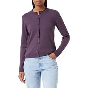Sisley Womens L/S 14ETM5203 Cardigan Sweater, Nocturnal Purple 35N, XS