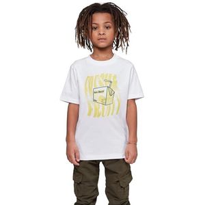 Mister Tee MTK258 - Kids Fresh and Fruity Tee T-shirt, wit, 146 cm, uniseks, kinderen, Wit, 146