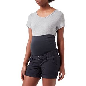 Noppies Over The Belly Leland Shorts voor dames, Blue Graphite - P334, 32 NL