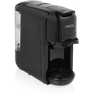 Princess 01.249452.01.001 koffiezetapparaat - Geschikt voor Nespresso cups, Dolce Gusto capsules & ESE-pads - Italiaanse pomp 19 bar - 0,6 L - 1450 W Zwart