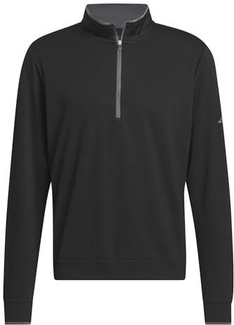 ADIDAS GOLF Sportsweatshirt  lichtgrijs / zwart