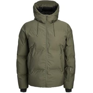 JACK & JONES Heren Jcofusion Technical Puffer Jacket Pls, Grape Leaf, 3X_l, grape leaf, 3x_l