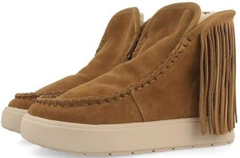 Gioseppo - Schilde - Laarzen - Lederkleur - Leren - Franjes