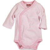 Playshoes Wickelbody Ringel Body baby-meisjes, roze (wit/roze 586), 56