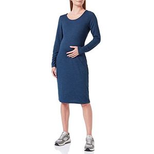 Noppies Maternity damesjurk Zinnia met lange mouwen, Moonlit Ocean-P985, XL
