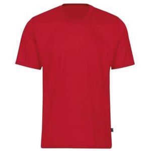 Trigema - T-shirt - Kers - 1-delig - Korte Mouwen - 100% Katoen