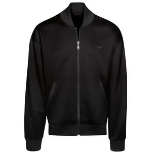 Sweatvest - Zwart - 70% Katoen 30% Polyester