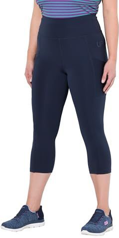 Ulla Popken - Leggings - Marine - 3/4 Lengte - High Waist - Skinny