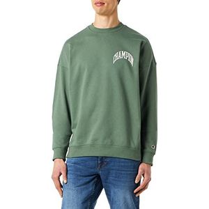 Champion Rochester 1919 City Exporer Crewneck sweatshirt, groen (DUK), M voor heren, groen (Duk), M
