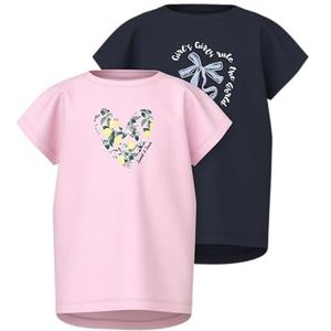 2-pack - T-shirt - Kleur - Jersey - Regular Fit