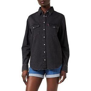 Levi's dames Iconic Western, Night Is Black, XS