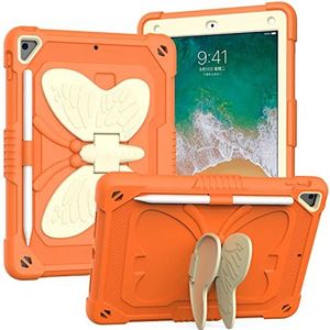 Case voor iPad 9.7"" (6./5e generatie, 2018/2017) / iPad Air 2/ iPad Pro 9.7"" Robuuste, schokbestendige en duurzame tas met schouderriem