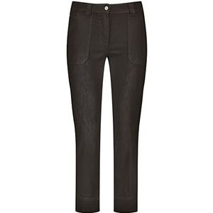 Gerry Weber Straight Fit jeans voor dames, Black Black Denim., 46