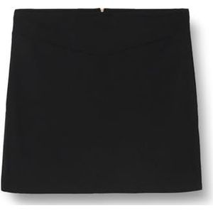 NAEMI Dames minirok van jersey 19227021-NA01, zwart, XL, zwart, XL